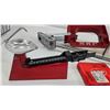 Image 3 : Lee loading tools including Breech lock challenger press, Lee safety powder scale and a Lee auto pri