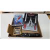 Image 1 : Selection of knives including Winchester 3 piece fishing kit, a Havalon Piranta - Edge folding knife