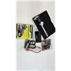 Image 1 : Selection of gun related items including Weaver 3mm HI EXT rings, Wheeler Anti-cant indicator, 3 rif