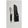 Image 2 : Selection of knives including Buck folding 110 w/ leather case, Buck 103 w/ leather sheath and a Wyo
