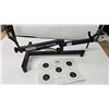 Image 1 : Outers Varminter rifle rest and a selection of targets