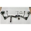 Image 5 : Bear archery compound RH bow with sight, arrow rest, counter weight, 4 hunting arrows, 7 target arro