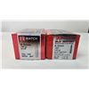 Image 1 : 1 Full 100 count box of Hornady 6.5mm 140gr BTHP and a partial box of 49 Hornady 6.5mm 140gr Eld Mat