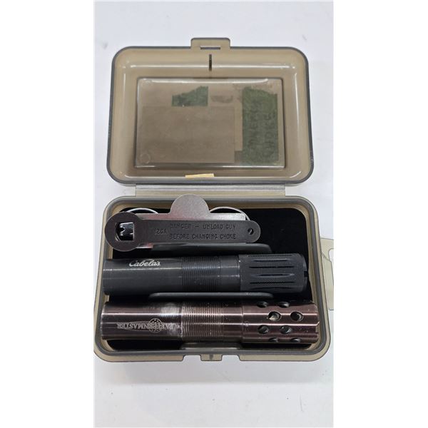 Choke set with wrench for Berretta A400 spotting scope with tripod and carry bag