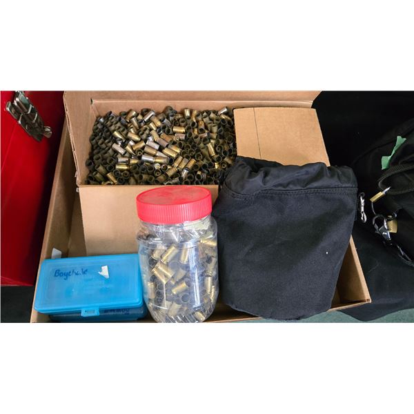 Selection of 9mm brass