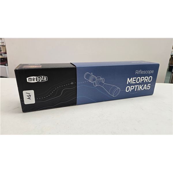 New in box MeoPro Optika5 2-10x42 rifle scope # 1032567