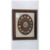 Image 1 : Limited edition Ducks Unlimited 50 year medallion and 14 lapel pins mounted and framed