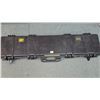 Image 1 : Cabela's heavy duty foam lined hard rifle case with 4 large heavy duty clasps, measures 53" x 12-1/2