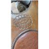 Image 3 : Quality western leather saddle by maker Matt Eberle of Highriver Alberta with floral design and high