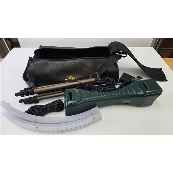 Caldwell ballistic precision chronograph with tripod and soft carry case