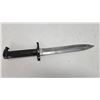 Image 3 : Swedish model 1896 Mouser bayonet with metal scabbard marked with 4 over IK4 No 392 and blade marked