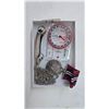 Image 1 : Canadian WW2 sterling service medal dated 1939-1945, a call whistle, and a compass