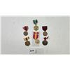 Image 1 : 6 military medals including US Army Good Conduct medal, US Army Commendation medal, US Air Force Com