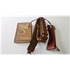 Image 1 : Vintage book titled The American Shotgun by Charles Askins published 1910 plus a vintage leather amm