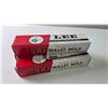 Image 1 : 3 Lee bullet molds including .309 cal double mold, 452 cal double mold, and a .459 single mold