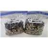 Image 1 : 2 bags containing 1200 .45 ACP brass