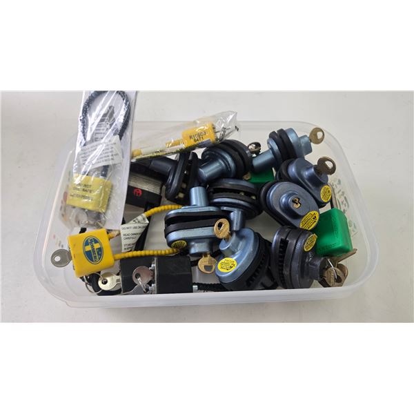 Selection of cable and trigger locks