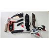 Image 1 : Selection of Knives including 3 piece SOG set in sheath, Wyoming knife with spare blade, Kershaw hun