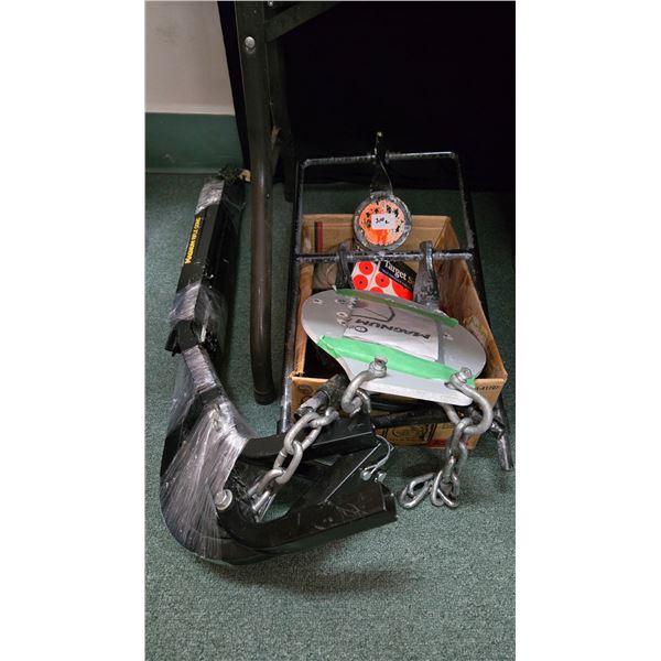 2 heavy duty swinging targets, shooting rest, and stick on targets