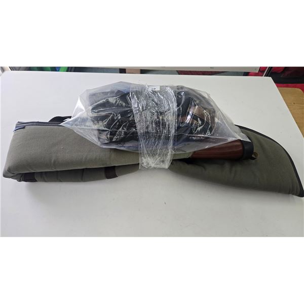 Rocky supply belt, rifle sling, 20ga cleaning kit, and 2 20ga cleaning snakes