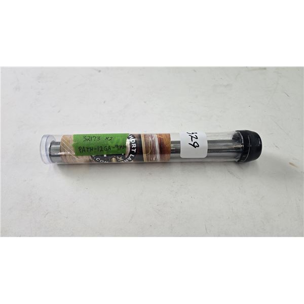 Short lane 12ga to 9mm shot gun adapter