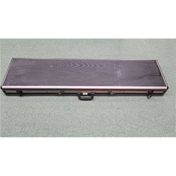 Guardforce hard rifle case w/ foam lining. Measures 52" L x 14" W x 4" D