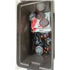 Image 1 : Plastic Plano ammo box w/ selection of .177 cal pellets and targets