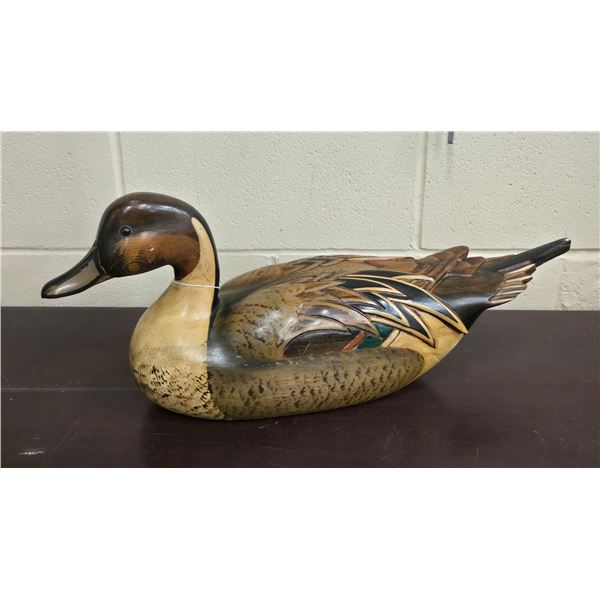 Ducks Unlimited Northern Pintail limited edition decoy 1087 out of 1500 from 1981-1982 season by car