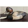 Image 1 : Ducks Unlimited Red Head limited edition decoy from 1984-1985 season by carver Tom Taber. Measures 1