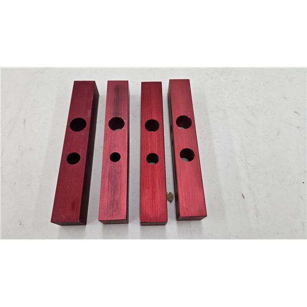Four metering blocks for shot shell loaders