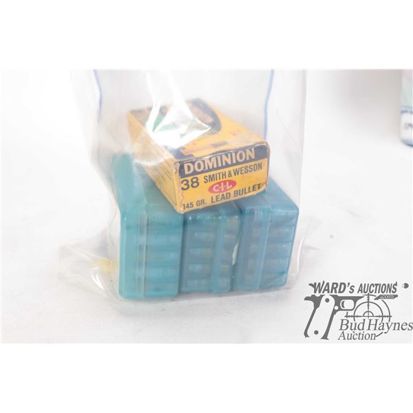 Four full 50 count packs of .38 S&W reloads