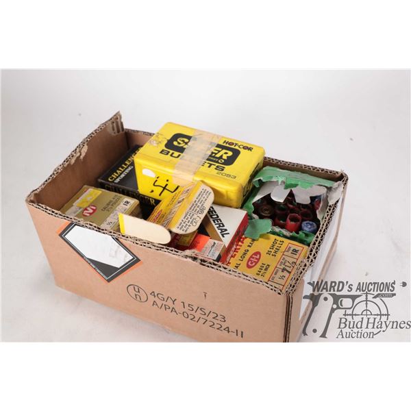 Selection of .410 ammo including one full 25 count box 2 1/" #6, one full 25 count box 2 1/2" #7 1/2