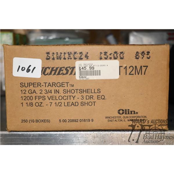 10 Full 25 count boxes Winchester super target 12 ga 2 3/4" #7 1/2