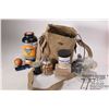 Image 1 : One full 1lb container of Hodgdon Pyrodex RS muzzle loading powder and a bag containing black powder