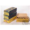 Image 1 : Three vintage Dominion .38 S&W boxes full of possible reloads, some could be factory. Plus a partial