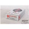 Image 1 : One full 20 count box Hornady match 6.5 creedmoor 140 gr ELD match
