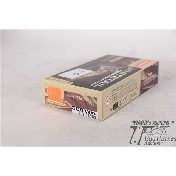 1 full 20 count box of Norma Whitetail 308win 150gr precision soft point