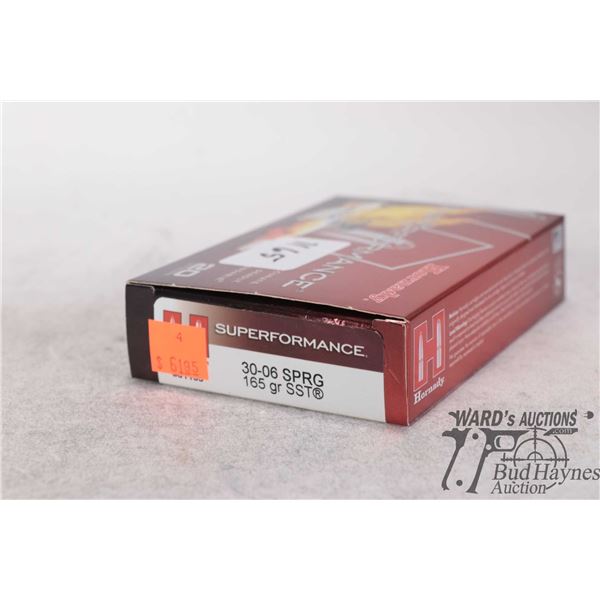 1 Full 20 count box of Hornady Superformance 30-06 sprg 165gr SST
