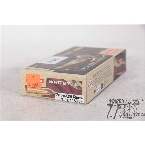 1 Full 20 count box of Norma Whitetail 7mm-08 Rem 150gr soft point