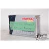 Image 1 : 1 partial 23 count box with 17 Federal 270win 150gr sp and 6 reloads