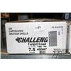 Image 1 : 1 case with 10 full 25 count boxes of Challenger target load 2-3/4" #7-1/2