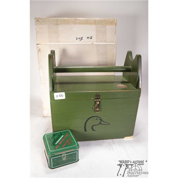 Ducks Unlimited shooting box with 25 count of Remington all brass 12ga shotgun shells