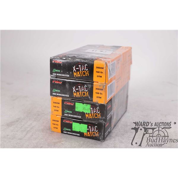 3 Full 20 count boxes of PMC X-Tac match 308win 168gr OTM