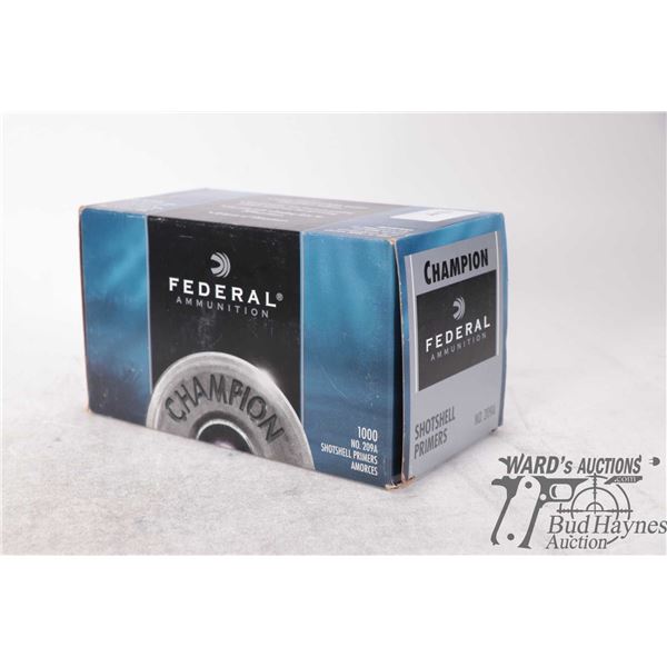 1 full 1000 count box of Federal No 209A Shot Shell Primers