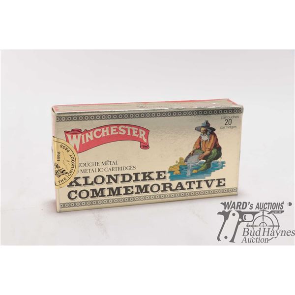 1 full 20 count box of Winchester Klondike com 30-30 170gr