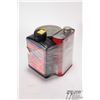 Image 1 : 2 Full 1lb containers of Goex FFFg black powder and a tin of mixed powder