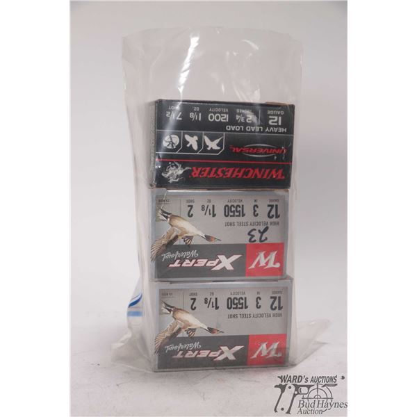 1 full 25 count and 1 partial 23 count box of Winchester Xpert Waterfowl 12ga 3" #2 and 1 full 25 co