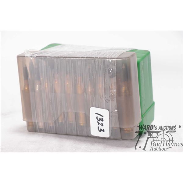 Selection of mixed ammo including 70 .22 LR, 3 7mm rem mag reloads, 3 .303 brit reloads, .300 Weathe