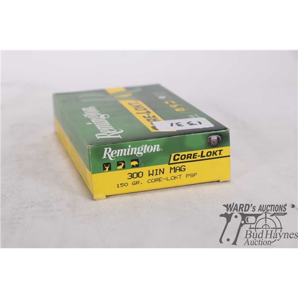 One full 20 count box Remington core-lokt .300 win mag 150 gr PSP