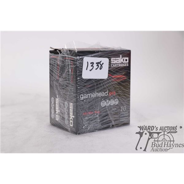 Two full 10 count boxes Sako Gamehead pro .300 win mag 165 gr tipped gameking